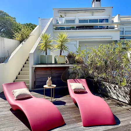 My Marina 70 M2, 2 Chambres, Terrasse 50 M2, Vue Port, Parking Prive