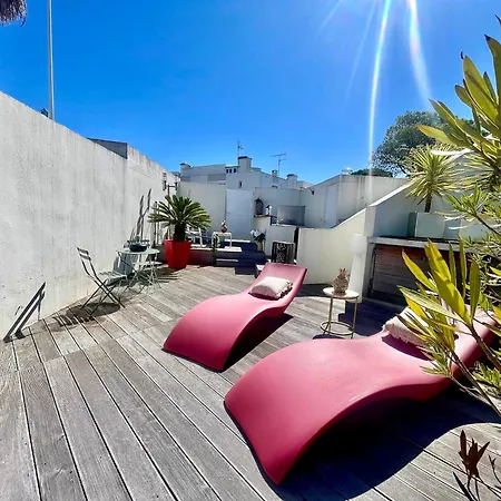 Apartament My Marina 70 M2, 2 Chambres, Terrasse 50 M2, Vue Port, Parking Prive